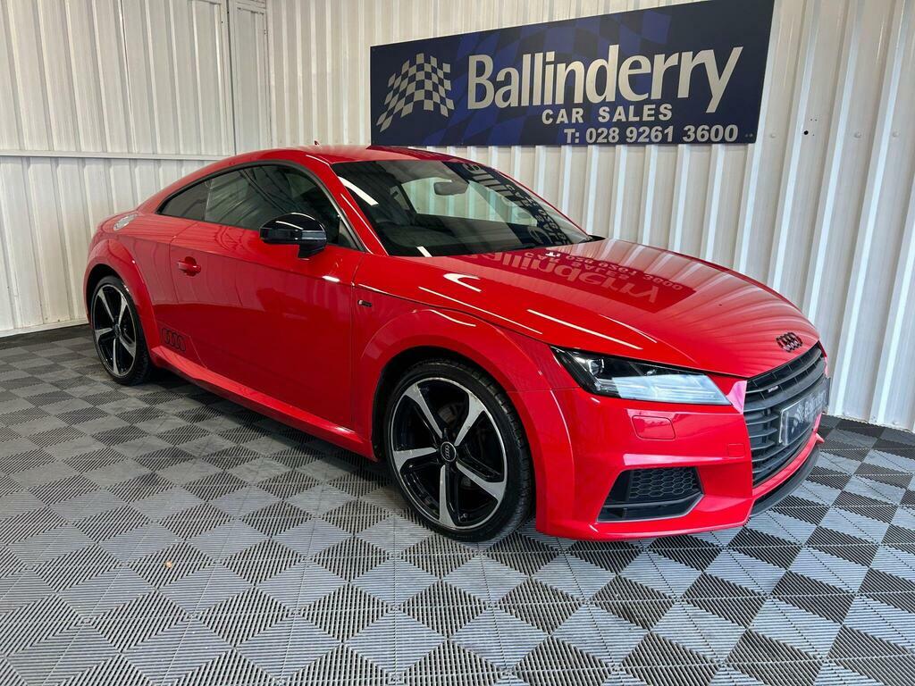 Audi TT 2.0 Tfsi Black Edition S Tronic Quattro Euro 6 S Red #5