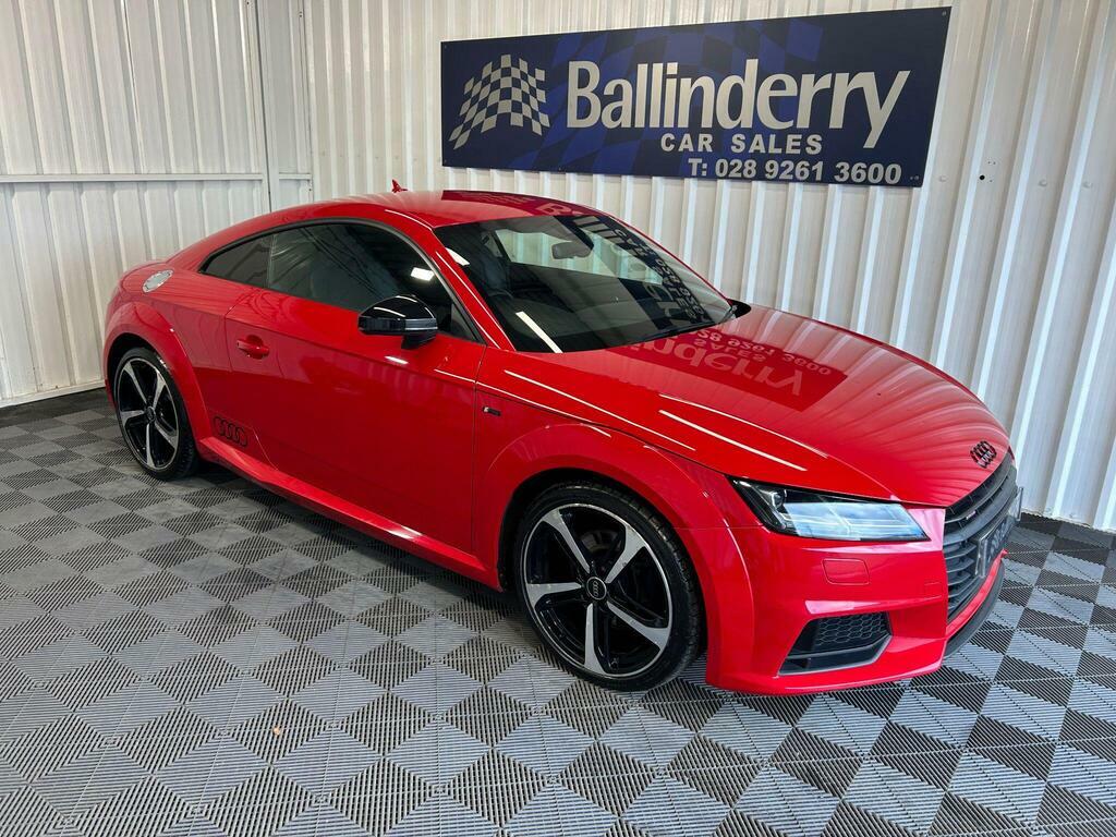 Audi TT 2.0 Tfsi Black Edition S Tronic Quattro Euro 6 S Red #4