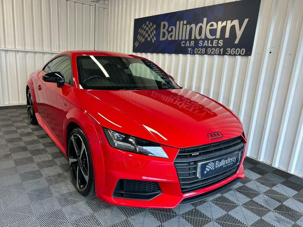 Audi TT 2.0 Tfsi Black Edition S Tronic Quattro Euro 6 S Red #3