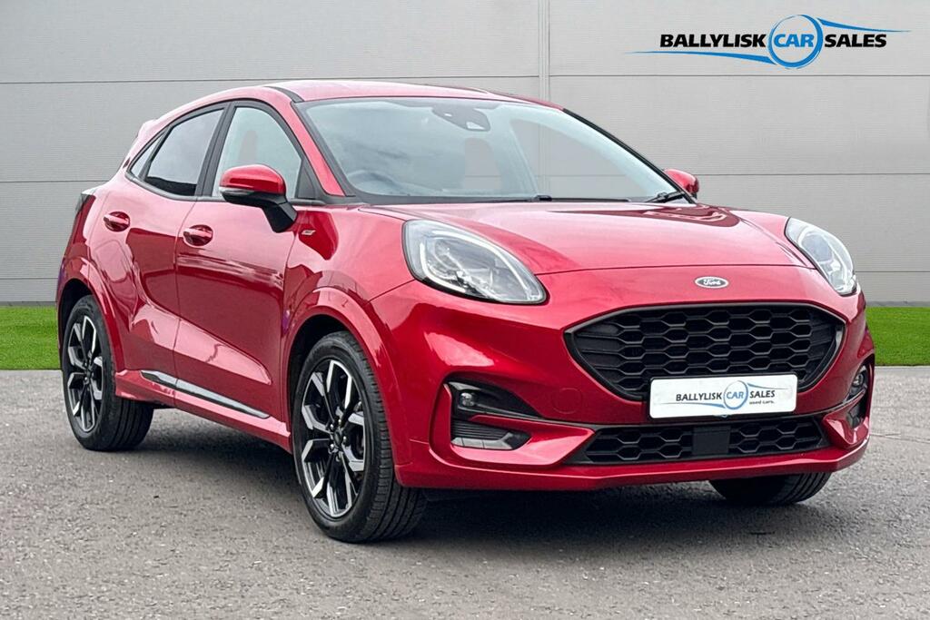 Ford Puma 1.0T 155Ps St-line X In Fantastic Red With 22K Red
