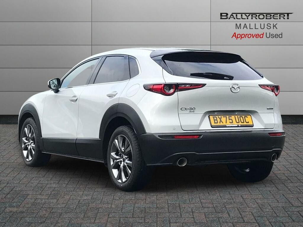 Mazda CX-30 2.0 E-skyactiv X Mhev Takumi Awd White #2
