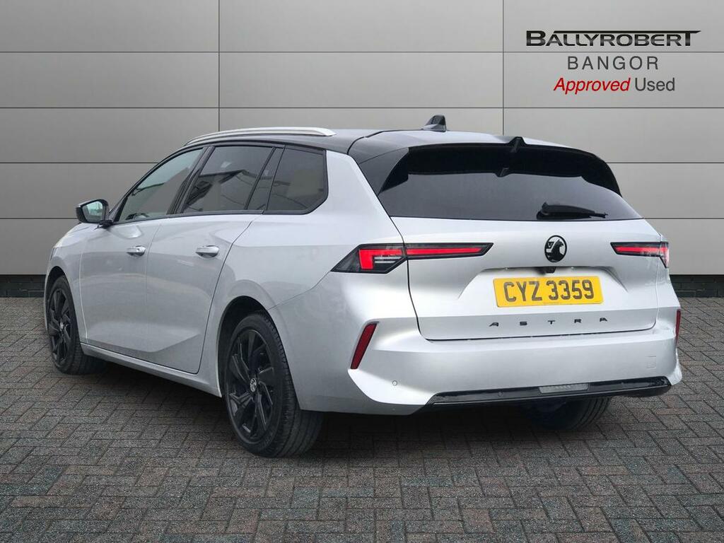 Vauxhall Astra 1.2 Turbo 130 Gs CYZ3359 Silver #2