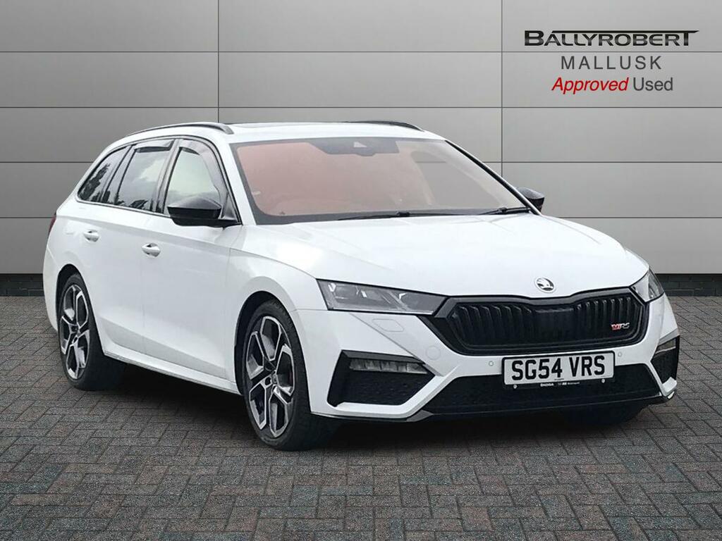 Skoda Octavia 2.0 Tsi Vrs White