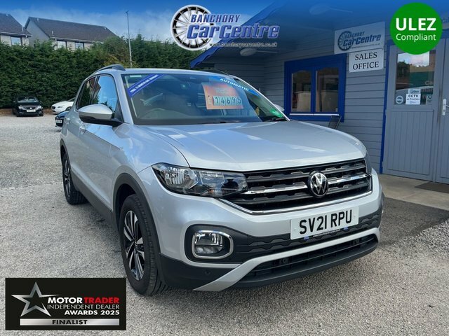 Volkswagen T-Cross 2021 1.0 Tsi United Suv Dsg Euro 6 Ss Silver