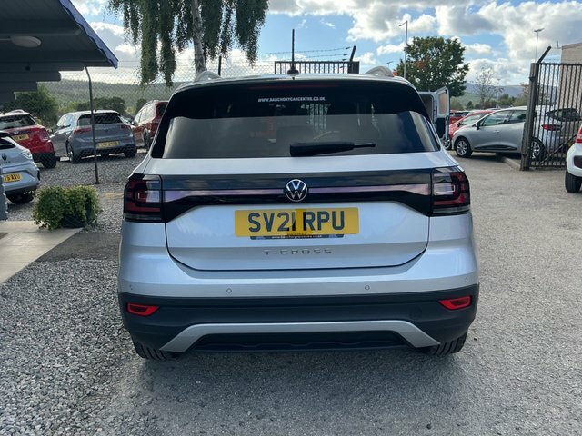 Volkswagen T-Cross 2021 1.0 Tsi United Suv Dsg Euro 6 Ss Silver #4