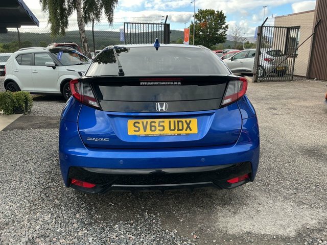 Honda Civic 1.8 I-vtec Se Plus Hatchback Eur Blue #4