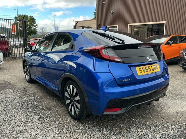 Honda Civic 1.8 I-vtec Se Plus Hatchback Eur Blue #5