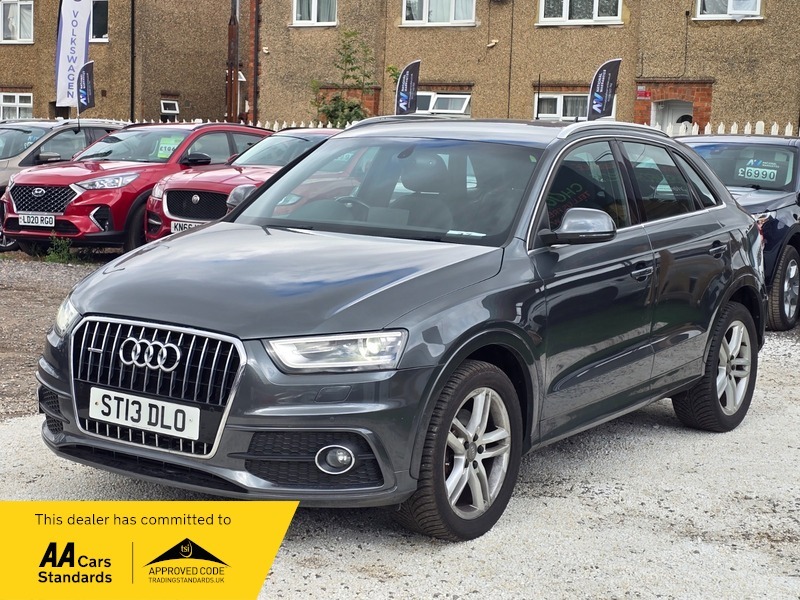 Audi Q3 2.0 Tdi S Line ST13DLO Grey #3