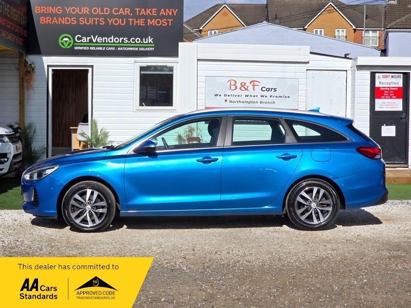 Hyundai I30 1.6 Crdi Se Nav AV67MXT Blue #6
