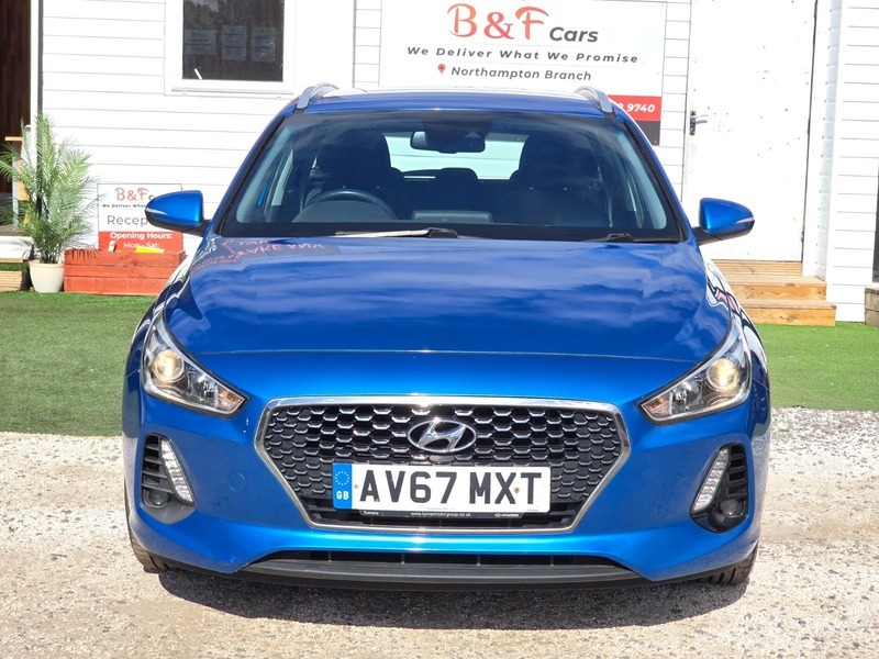 Hyundai I30 1.6 Crdi Se Nav AV67MXT Blue #2