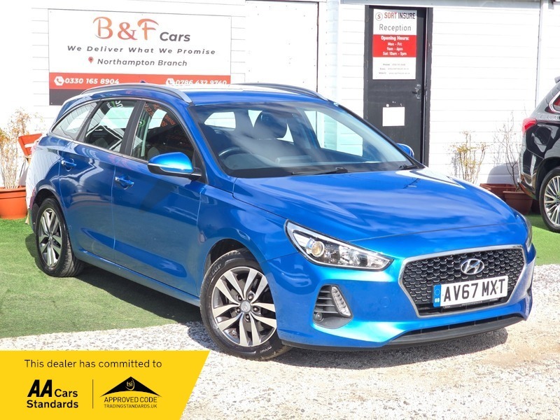 Hyundai I30 1.6 Crdi Se Nav AV67MXT Blue