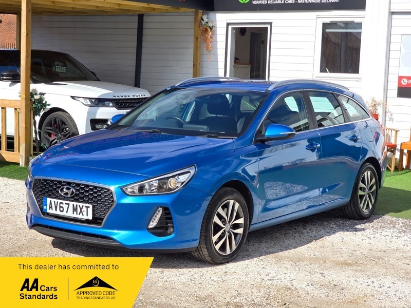Hyundai I30 1.6 Crdi Se Nav AV67MXT Blue #5