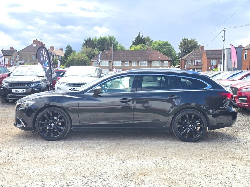 Mazda 6 2.2 Skyactiv-d Sport Nav LS66VLA Black #6