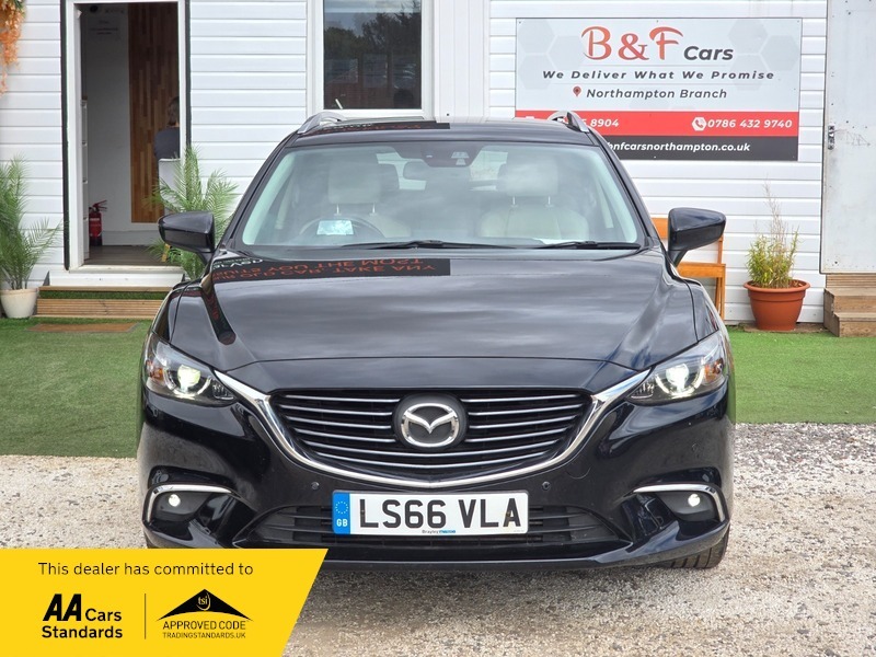 Mazda 6 2.2 Skyactiv-d Sport Nav LS66VLA Black #2