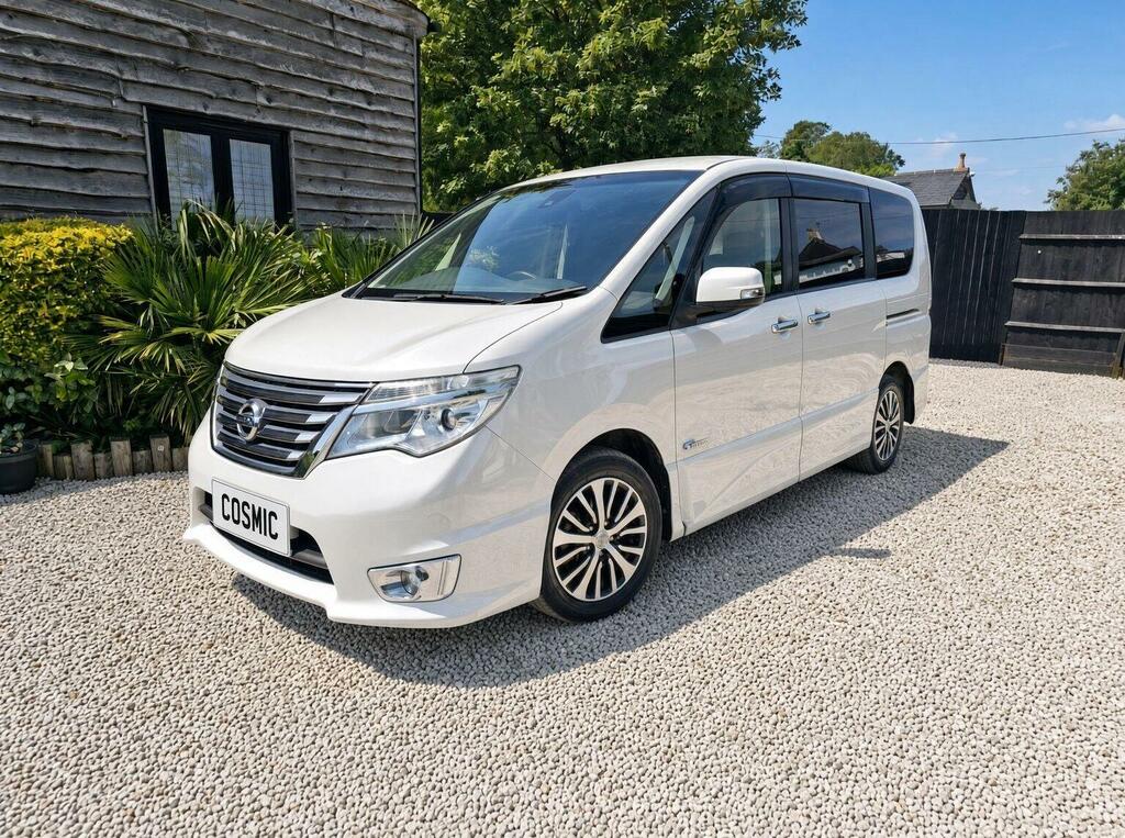 Nissan Serena Hybrid Highway Star Carplay White #5
