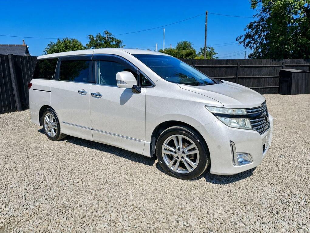 Nissan Elgrand 2.5 7 Seats Appleandroid Carplay White #5