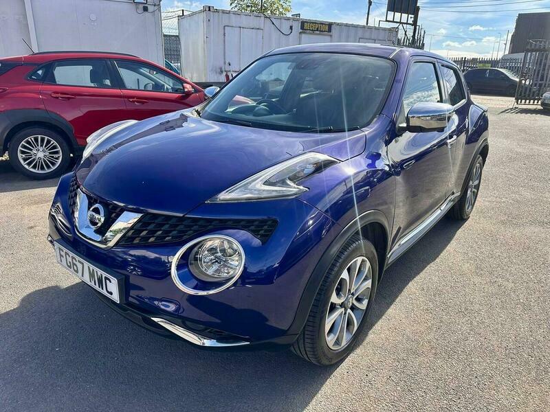 Nissan Juke 1.2 Dig-t Tekna Euro Blue #3