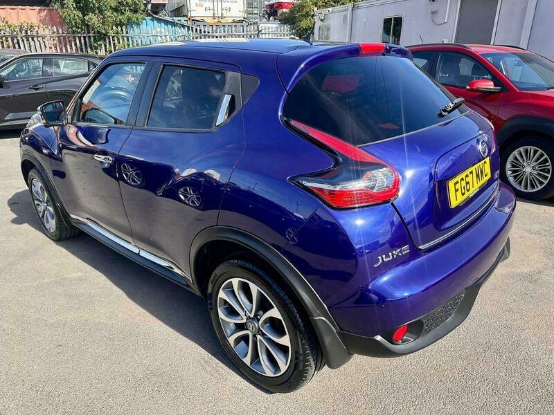 Nissan Juke 1.2 Dig-t Tekna Euro Blue #5