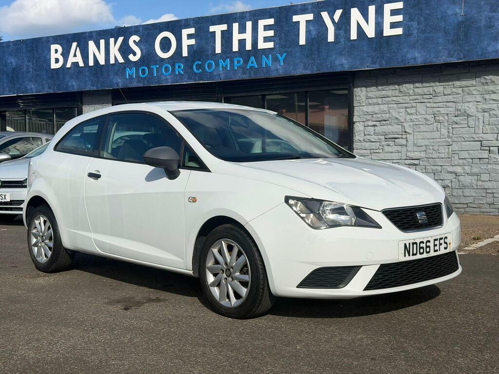 Seat Ibiza 1.0 Sol Sport Coupe Euro 6 White