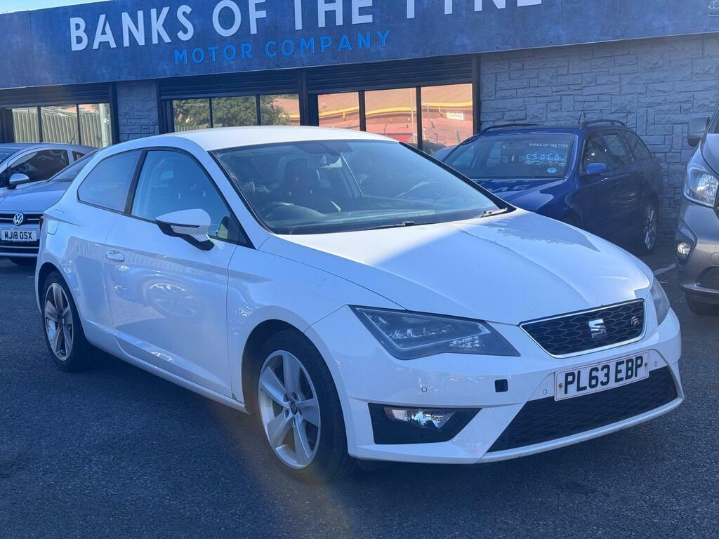 Seat Leon 2.0 Tdi Cr Fr Sport Coupe Euro 5 S S White