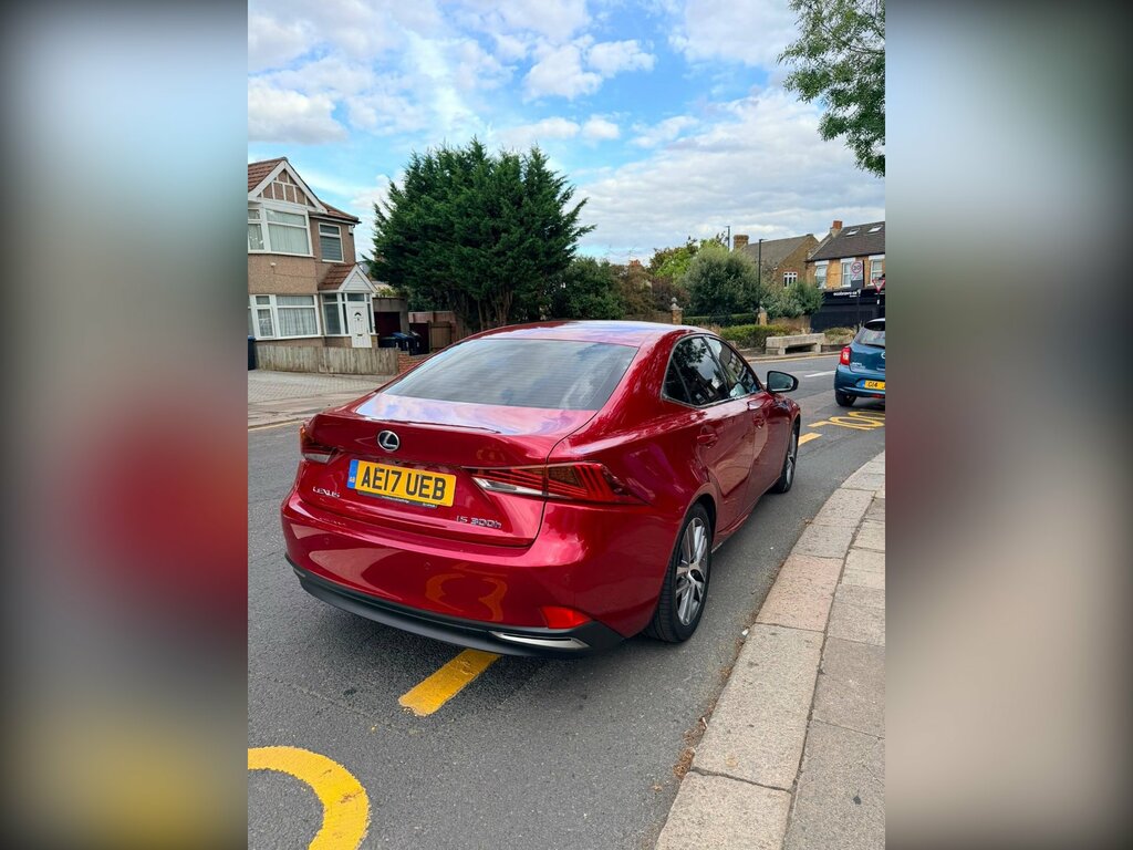 Lexus IS 2.5 300H Advance E-cvt Euro 6 Ss Red #4