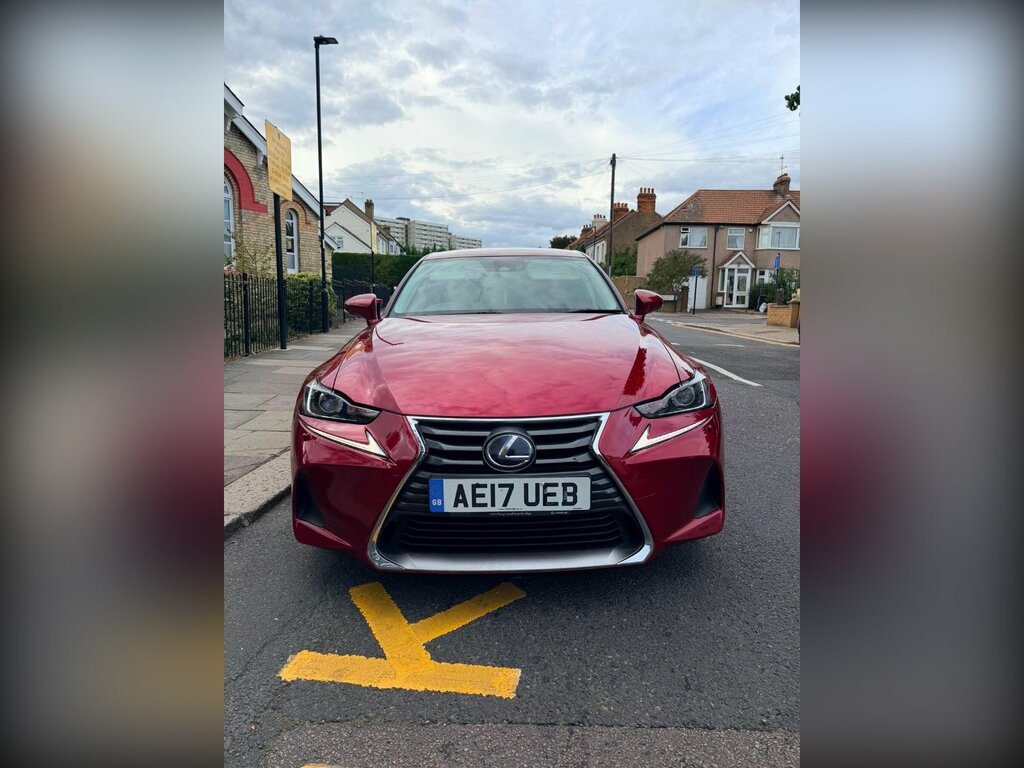 Lexus IS 2.5 300H Advance E-cvt Euro 6 Ss Red #3