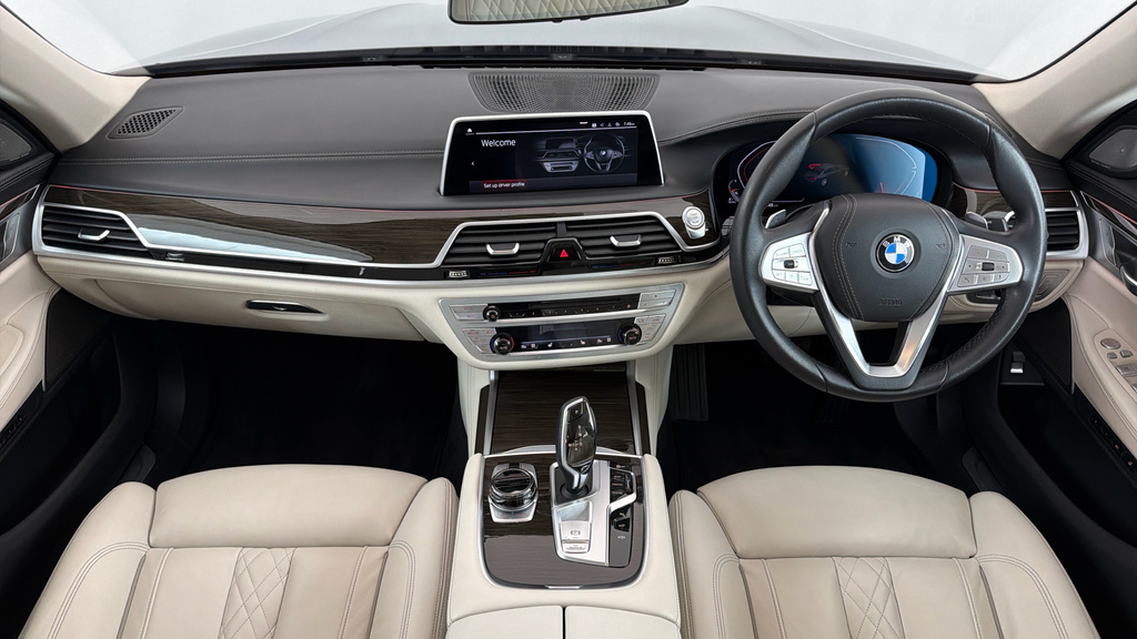 BMW 7 Series 3.0 730D Mht Saloon Hybrid Euro 6 Grey #4