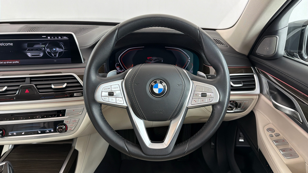 BMW 7 Series 3.0 730D Mht Saloon Hybrid Euro 6 Grey #5