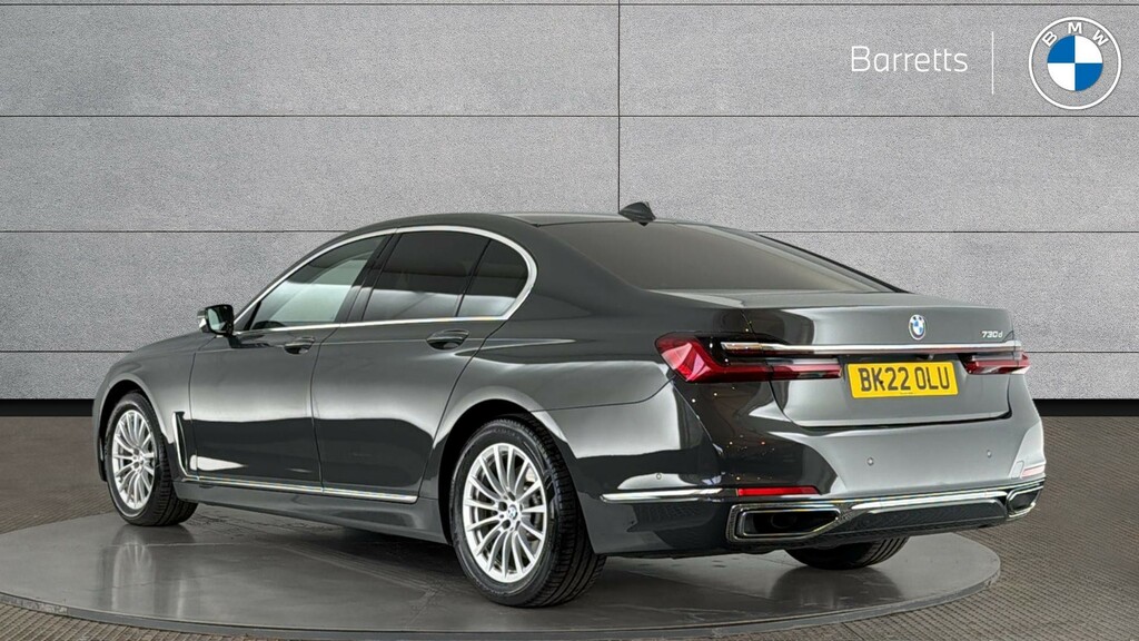 BMW 7 Series 3.0 730D Mht Saloon Hybrid Euro 6 Grey #2