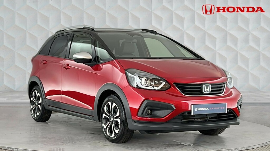 Honda Jazz 1.5 H I-mmd Crosstar Ex Hatchback Hybri Red