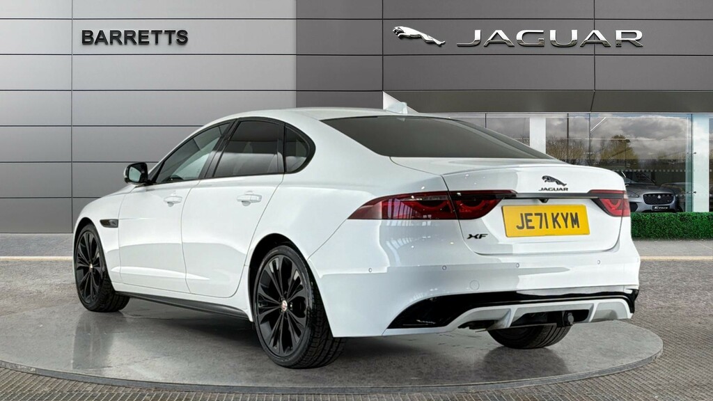 Jaguar XF 2.0 D200 Mhev R-dynamic Se Saloon White #2