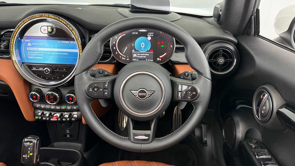 Mini Convertible 2.0 John Cooper Works Convertible Stept White #5