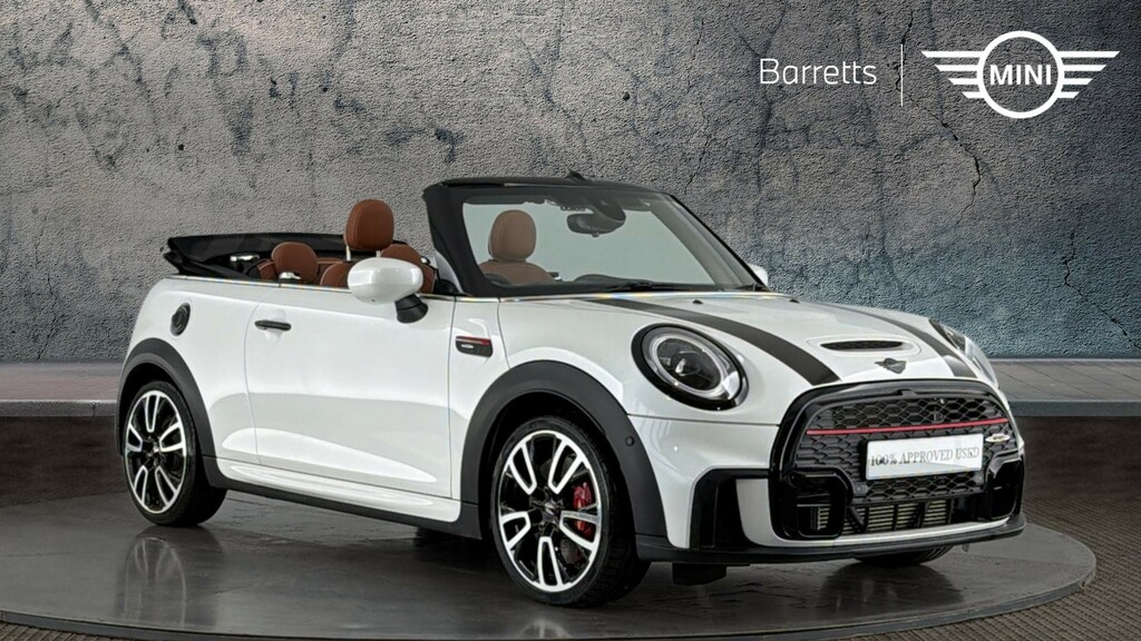 Mini Convertible 2.0 John Cooper Works Convertible Stept White