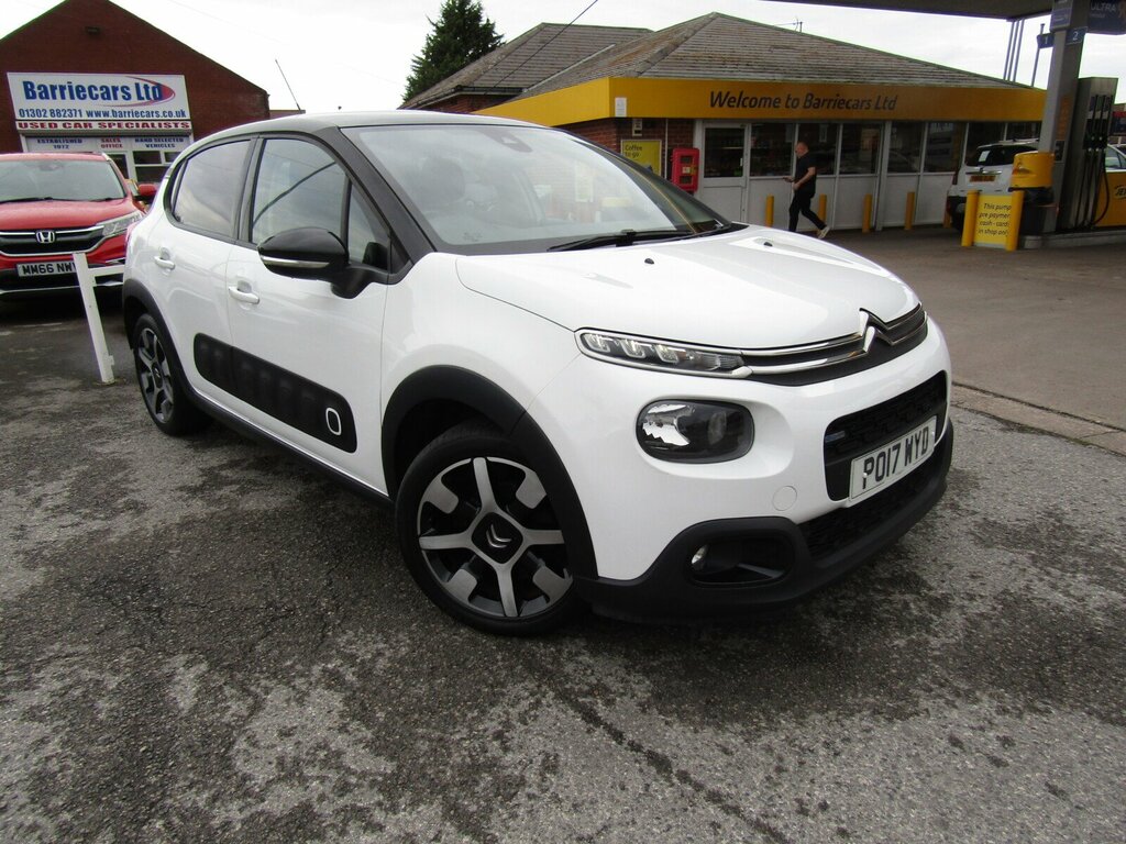 Citroen C3 1.2 Puretech Flair Euro 6 PO17WYD White #2