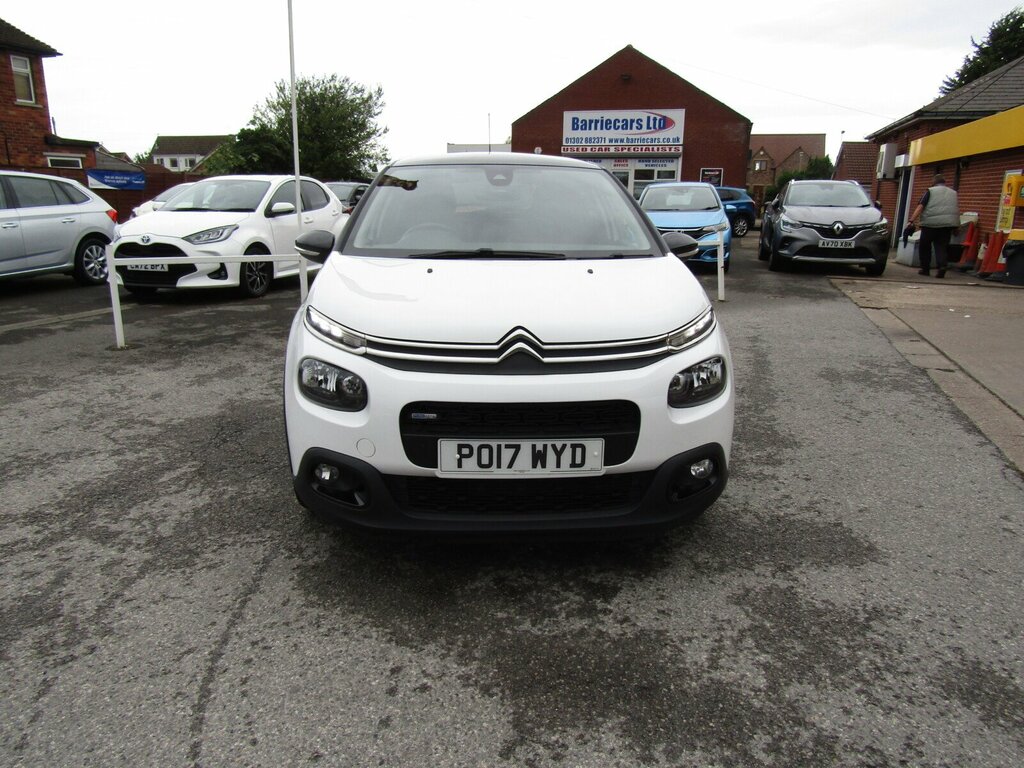 Citroen C3 1.2 Puretech Flair Euro 6 PO17WYD White #6