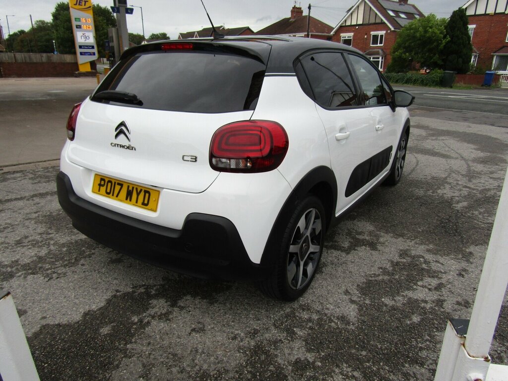 Citroen C3 1.2 Puretech Flair Euro 6 PO17WYD White #5