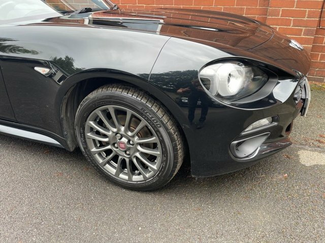 Fiat 124 Spider Multiair Classica Convertible Black #4