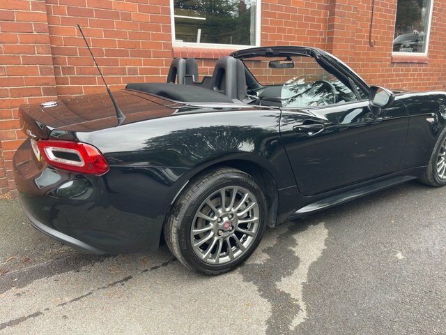 Fiat 124 Spider Multiair Classica Convertible Black #6