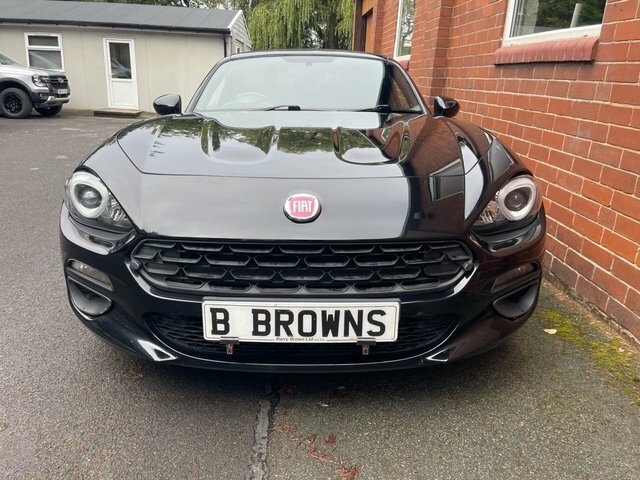 Fiat 124 Spider Multiair Classica Convertible Black #2