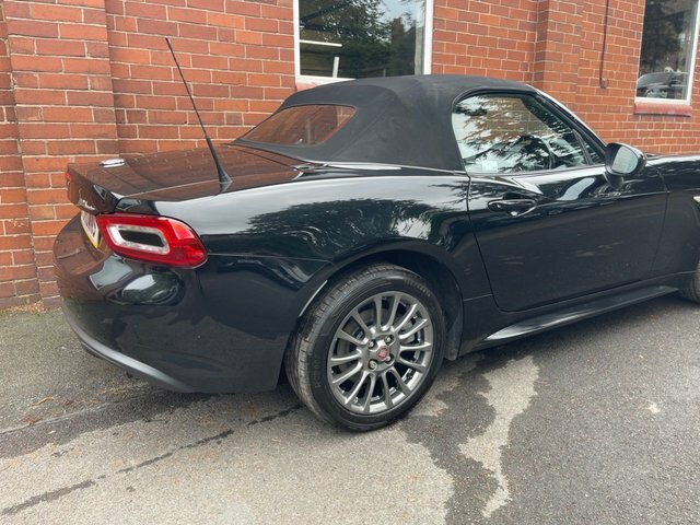 Fiat 124 Spider Multiair Classica Convertible Black #5
