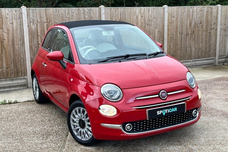 Fiat 500C 1.2 Lounge Convertible Ss Red