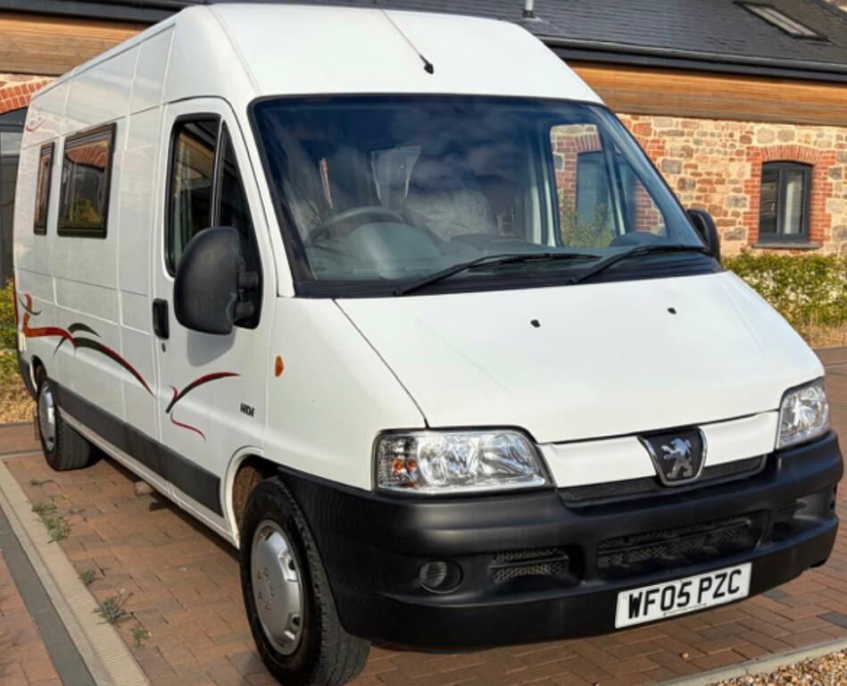 Peugeot Boxer Motor Home 350 Lx Lwb Hdi White #2