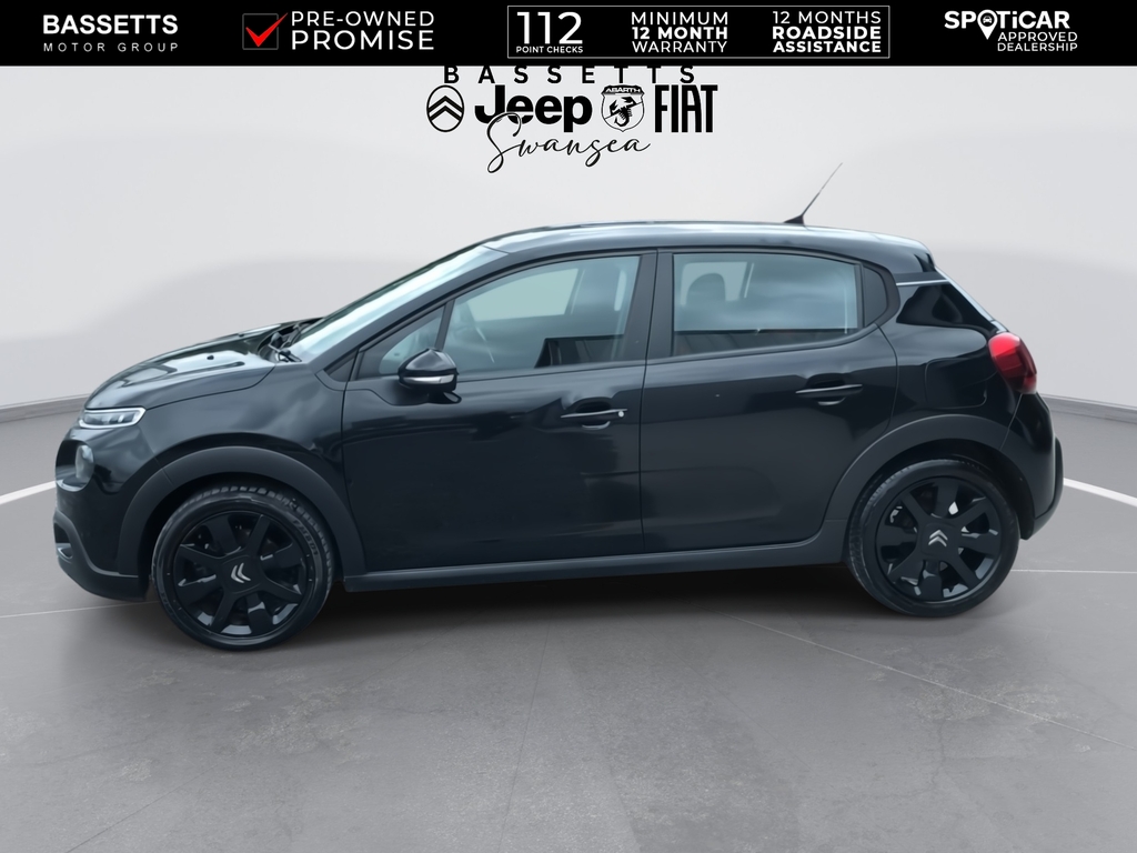 Citroen C3 Puretech Feel Nav Edition CE68BND Black #5