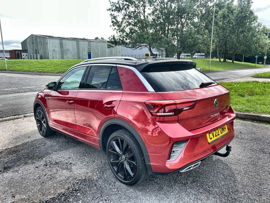 Volkswagen T-Roc R-line Tsi Dsg Red #5