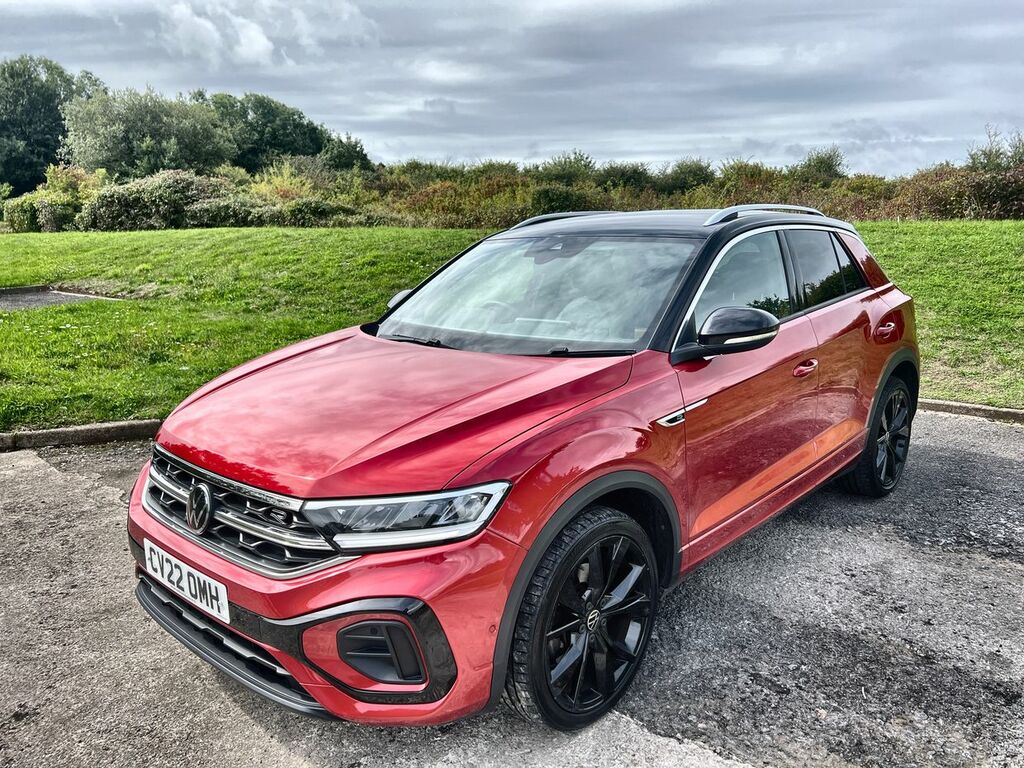 Volkswagen T-Roc R-line Tsi Dsg Red #3