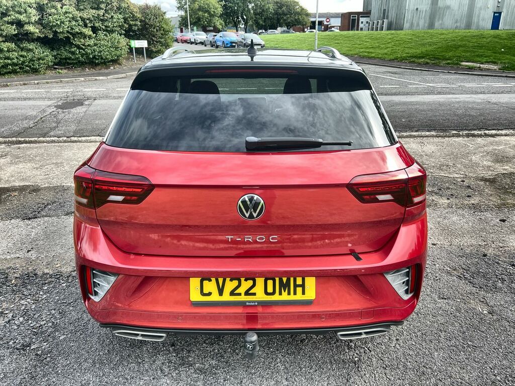 Volkswagen T-Roc R-line Tsi Dsg Red #6