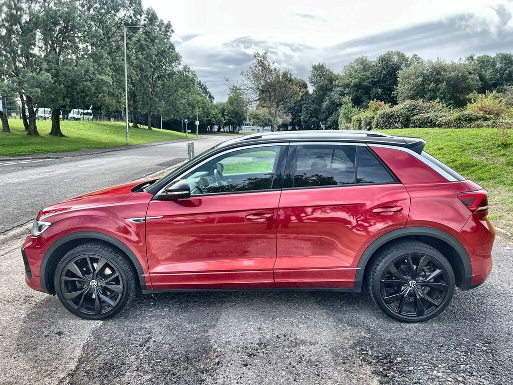 Volkswagen T-Roc R-line Tsi Dsg Red #4
