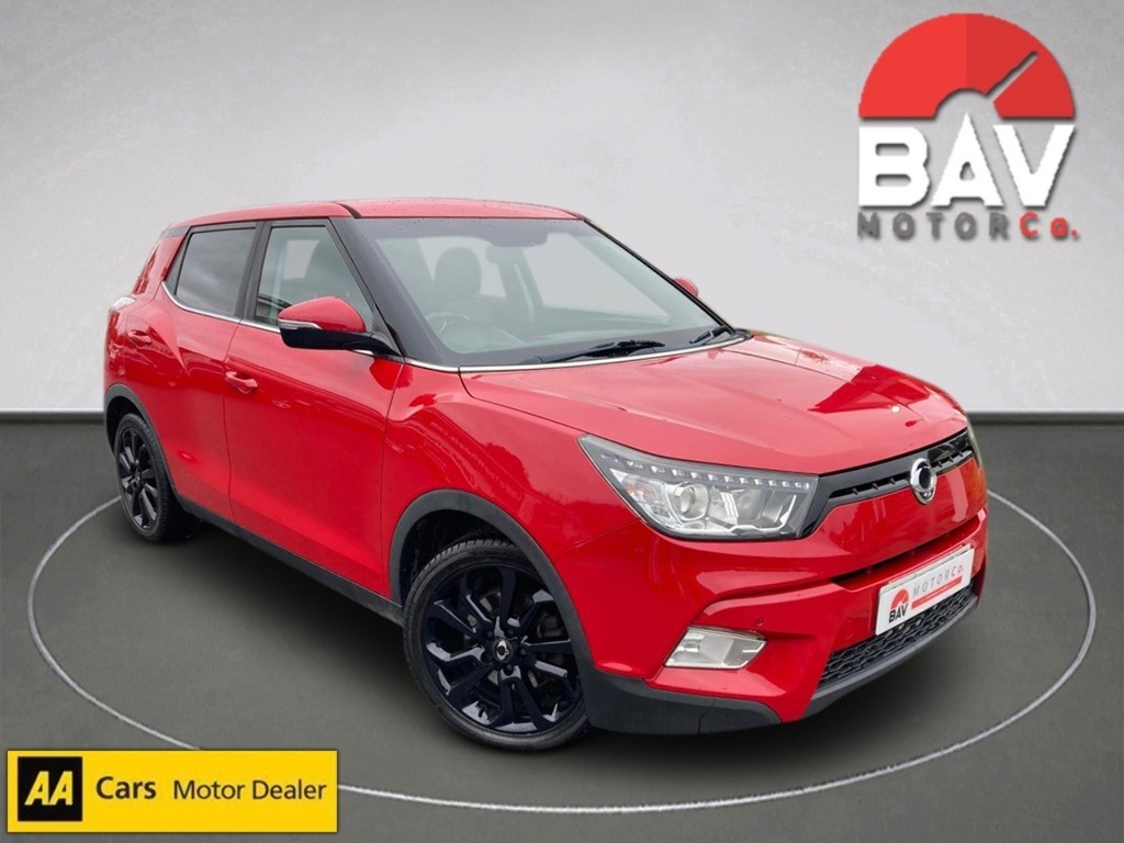 SsangYong Tivoli E-xdi Elx Red