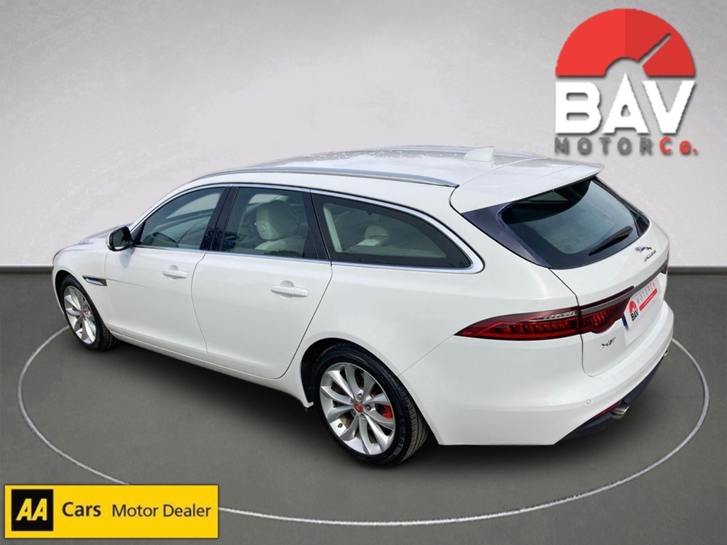 Jaguar XF I Portfolio White #5