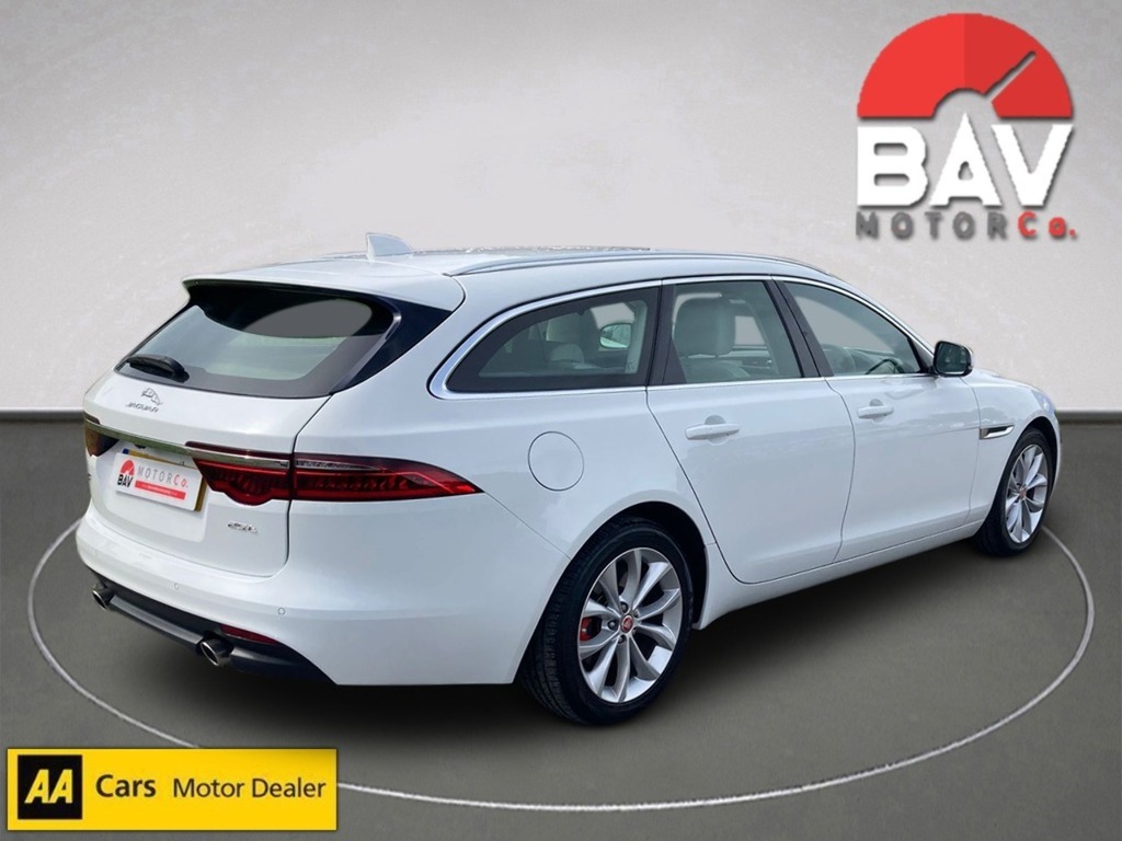 Jaguar XF I Portfolio White #3